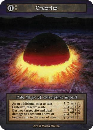 Craterize (Preconstructed Deck) [Alpha]