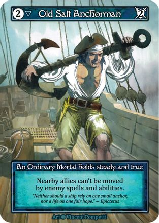 Old Salt Anchorman (Foil) [Alpha]