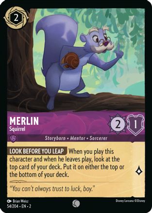Merlin - Squirrel (2-054) (Cold Foil)