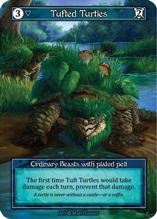 Tufted Turtles (Foil) [Alpha]