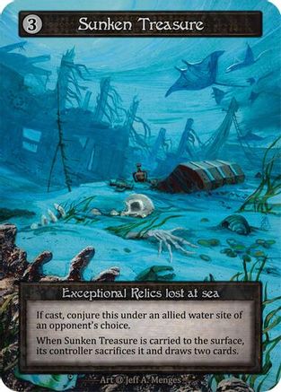 Sunken Treasure (Preconstructed Deck) [Alpha]