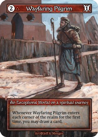 Wayfaring Pilgrim (Foil) [Alpha]