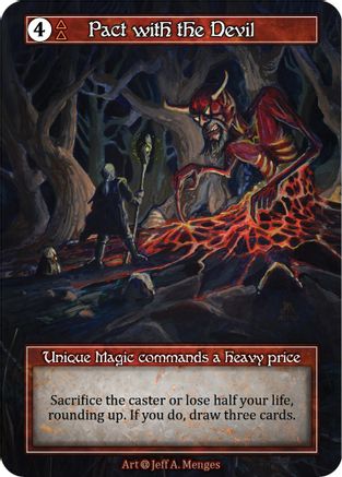 Pact with the Devil (Foil) [Alpha]