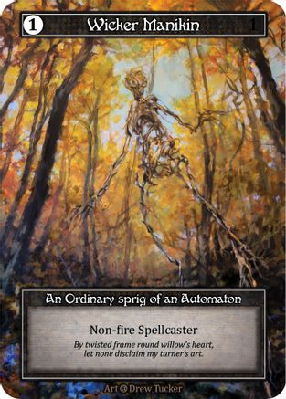 Wicker Manikin (Foil) [Alpha]