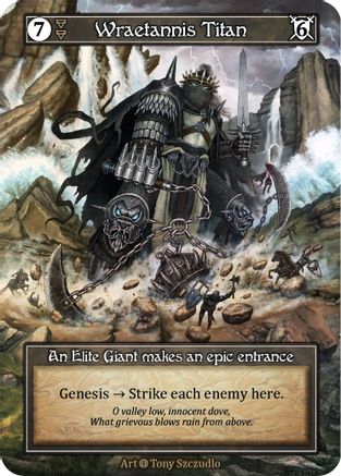Wraetannis Titan (Foil) [Alpha]