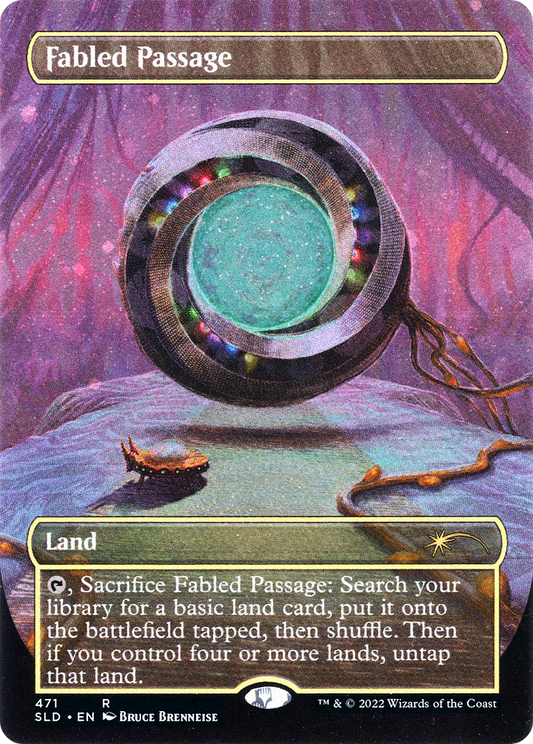 Fabled Passage (SLD-471) (Borderless) (Galaxy) (Foil)