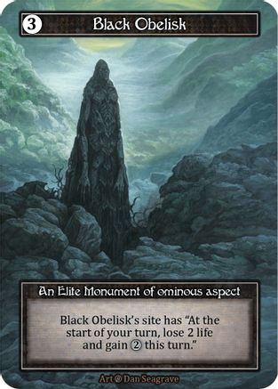 Black Obelisk (Foil) [Beta]