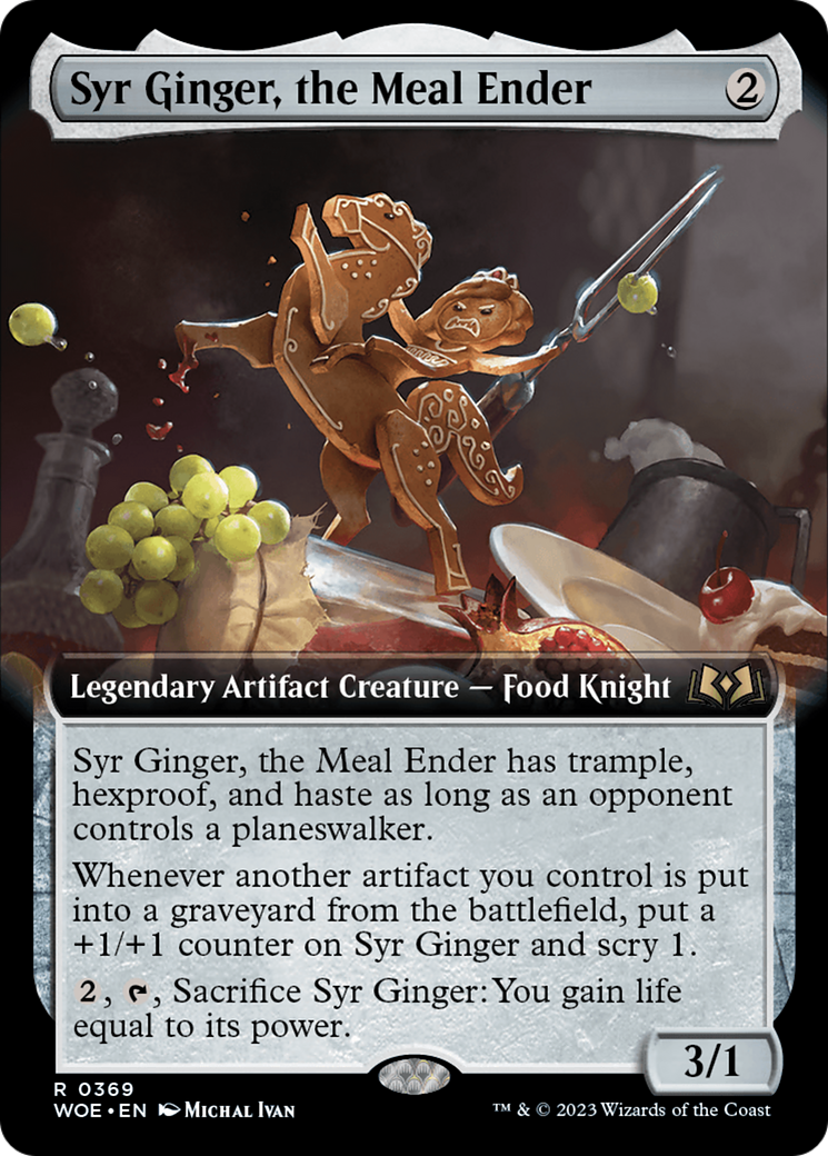 Syr Ginger, the Meal Ender (WOE-369) (Extended Art) (Foil)