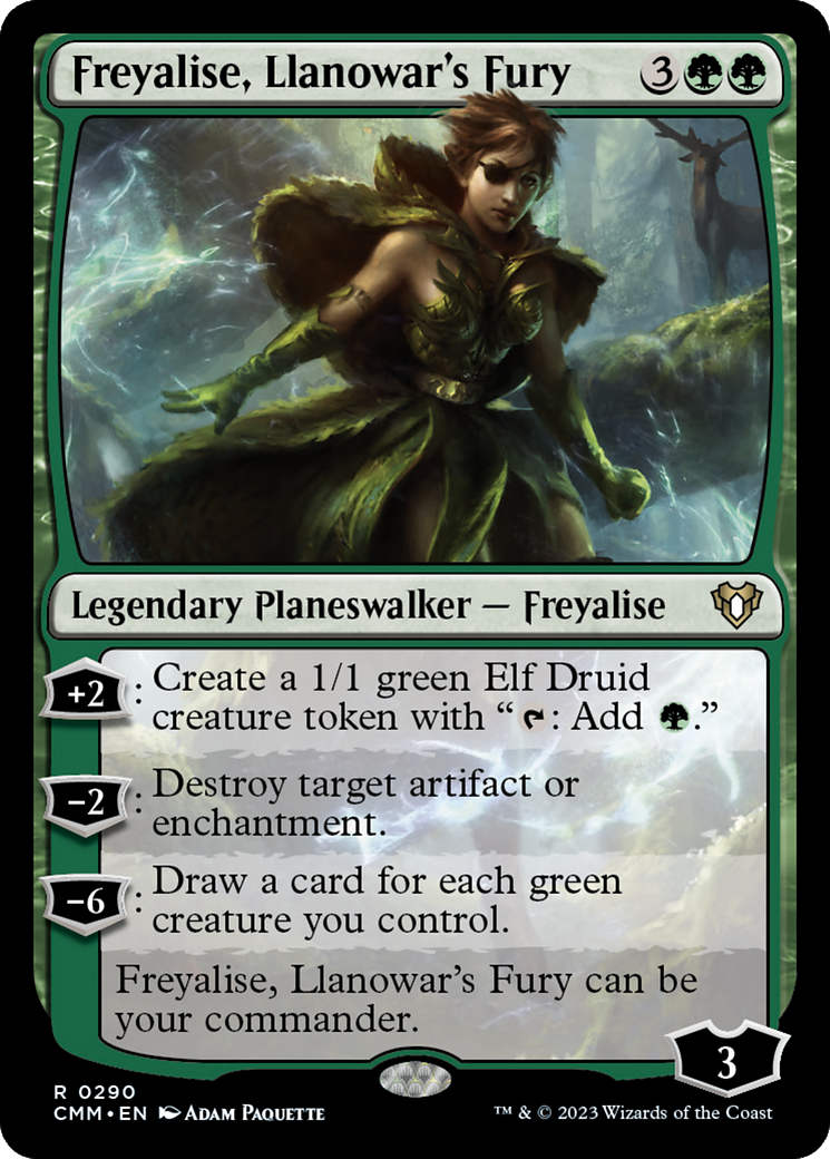 Freyalise, Llanowar's Fury (CMM-290)