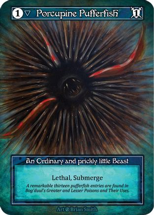 Porcupine Pufferfish (Foil) [Beta]