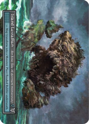 Island Leviathan (Foil) [Beta]