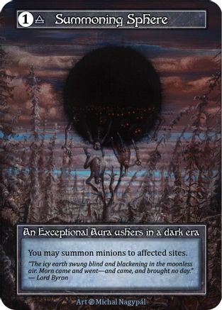 Summoning Sphere (Foil) [Beta]