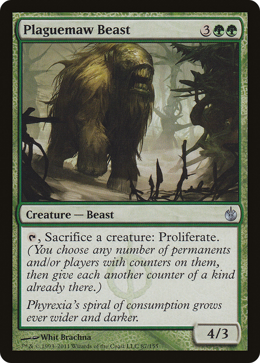 Plaguemaw Beast (MBS-087) (Foil)