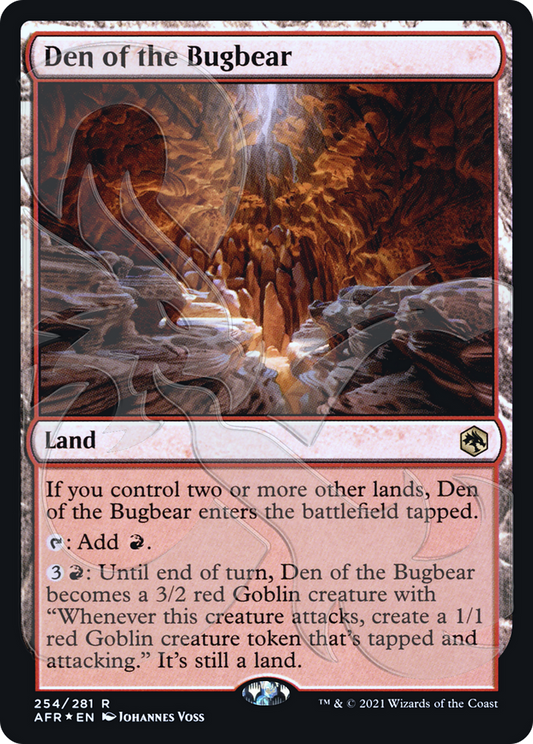 Den of the Bugbear (AFR&-254A) (Foil)