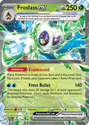 Froslass ex (PAR-003) (Holofoil)