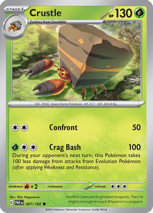 Crustle (PAR-007) (Reverse Holofoil)