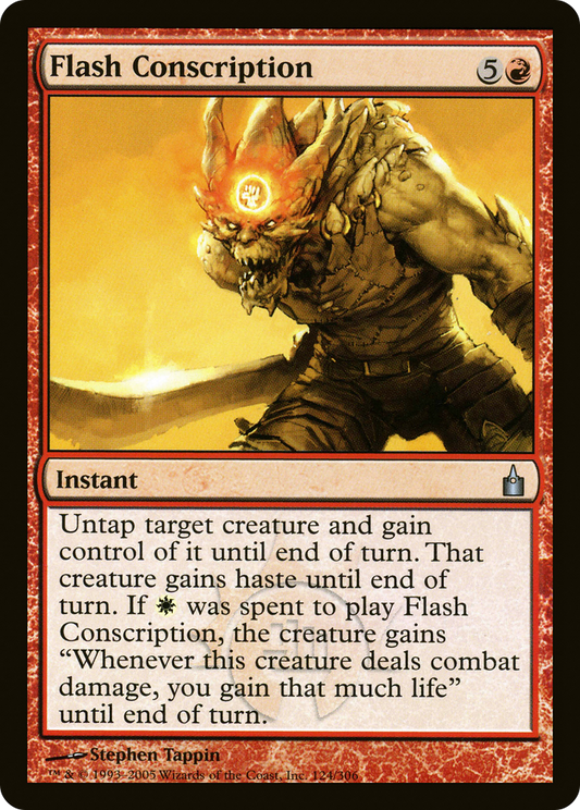Flash Conscription (RAV-124) (Foil)