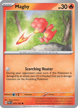 Magby (PAR-019) (Reverse Holofoil)