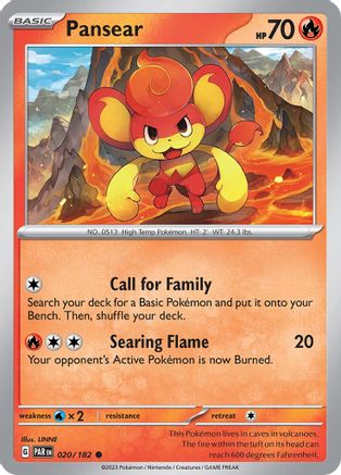 Pansear (PAR-020) (Reverse Holofoil)
