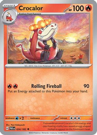 Crocalor (PAR-024) (Reverse Holofoil)