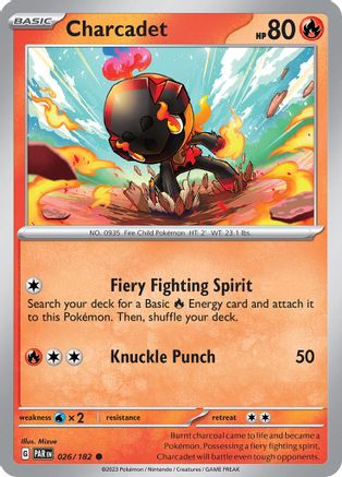 Charcadet (PAR-026) (Reverse Holofoil)