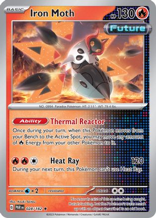 Iron Moth (PAR-028) (Reverse Holofoil)