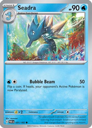 Seadra (PAR-031) (Reverse Holofoil)