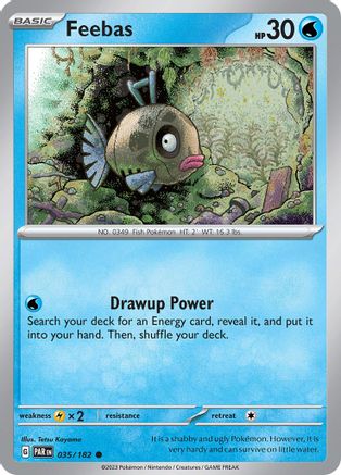 Feebas (PAR-035) (Reverse Holofoil)
