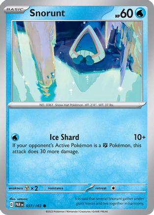 Snorunt (PAR-037)