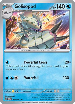 Golisopod (PAR-049) (Reverse Holofoil)