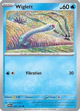 Wiglett (PAR-052) (Reverse Holofoil)