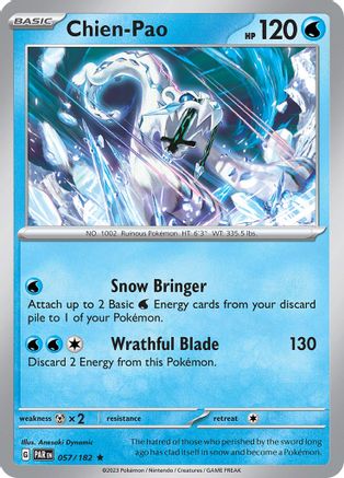 Chien-Pao (PAR-057) (Reverse Holofoil)