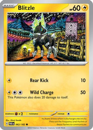 Blitzle (PAR-062) (Reverse Holofoil)