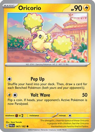 Oricorio (PAR-067) (Reverse Holofoil)