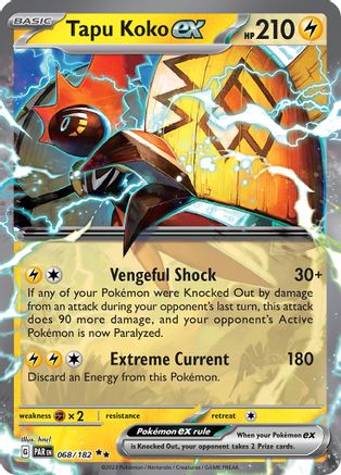 Tapu Koko ex (PAR-068) (Holofoil)
