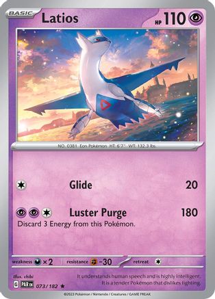 Latios (PAR-073) (Reverse Holofoil)