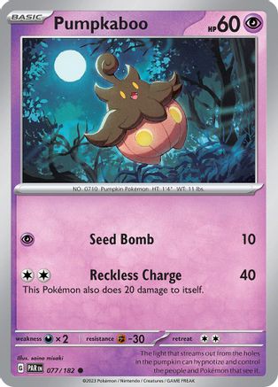 Pumpkaboo (PAR-077) (Reverse Holofoil)