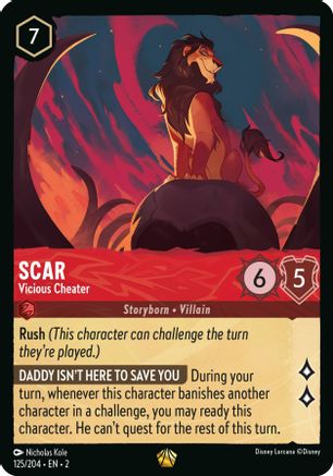 Scar - Vicious Cheater (2-125)