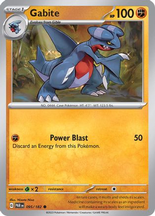 Gabite (PAR-095) (Reverse Holofoil)