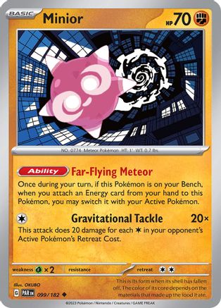 Minior (PAR-099) (Reverse Holofoil)