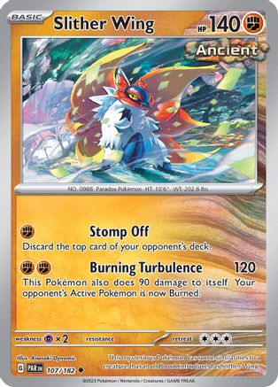 Slither Wing (PAR-107) (Reverse Holofoil)