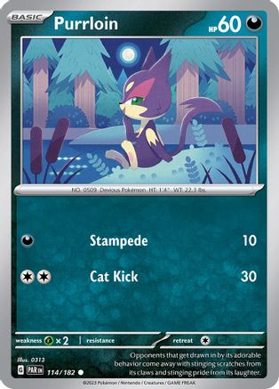 Purrloin (PAR-114) (Reverse Holofoil)
