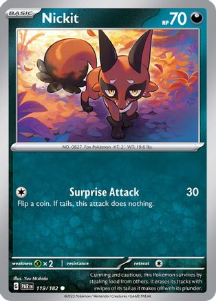 Nickit (PAR-119) (Reverse Holofoil)