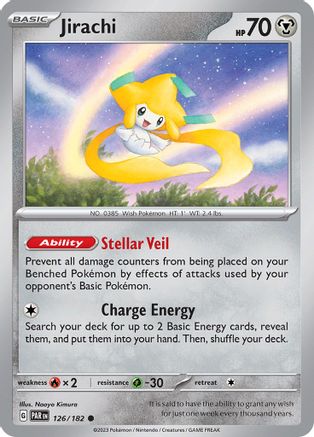 Jirachi (PAR-126) (Reverse Holofoil)