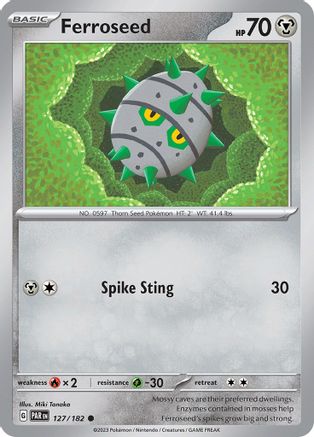Ferroseed (PAR-127) (Reverse Holofoil)