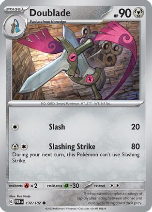 Doublade (PAR-132) (Reverse Holofoil)