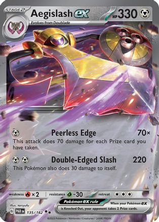 Aegislash ex (PAR-135) (Holofoil)