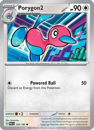 Porygon2 (PAR-143) (Reverse Holofoil)