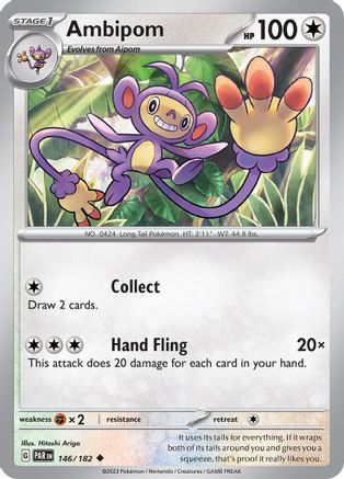 Ambipom (PAR-146) (Reverse Holofoil)