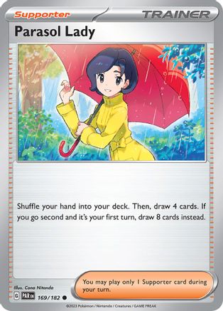 Parasol Lady (PAR-169) (Reverse Holofoil)
